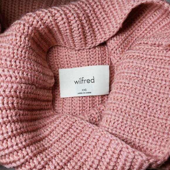 Aritzia Wilfred Montpellier Sweater | Like New | XXS | Soft Pink - Picture 5 of 5